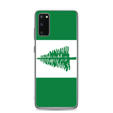 Coque samsung île norfolk souple résistante antichoc