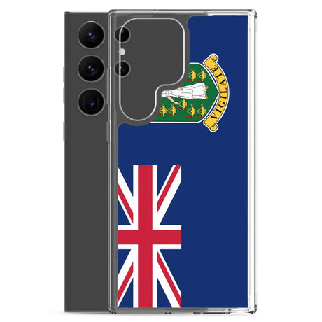 Coque samsung îles vierges britanniques souple antichoc
