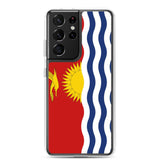 Coque samsung kiribati souple antichoc motif drapeau