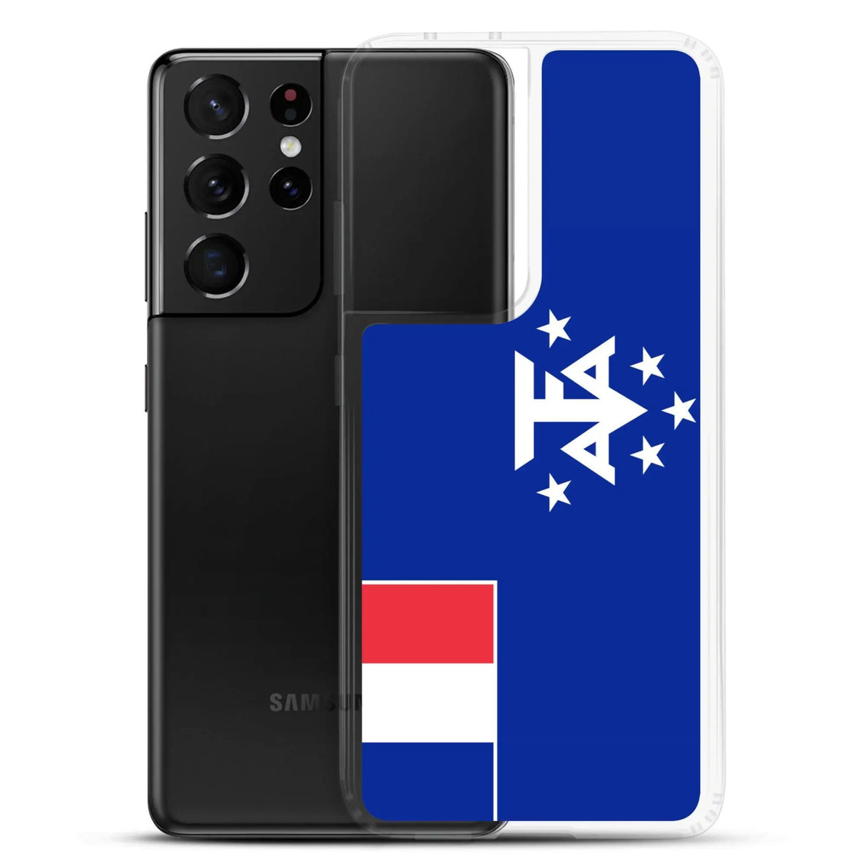 Coque samsung l’antarctique française souple antichoc