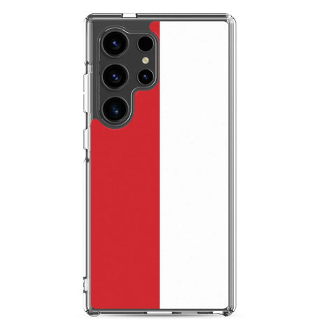 Coque samsung monaco souple antichoc motif drapeau