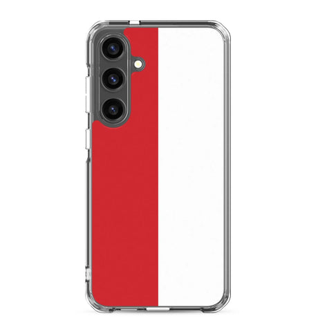 Coque samsung monaco souple antichoc motif drapeau