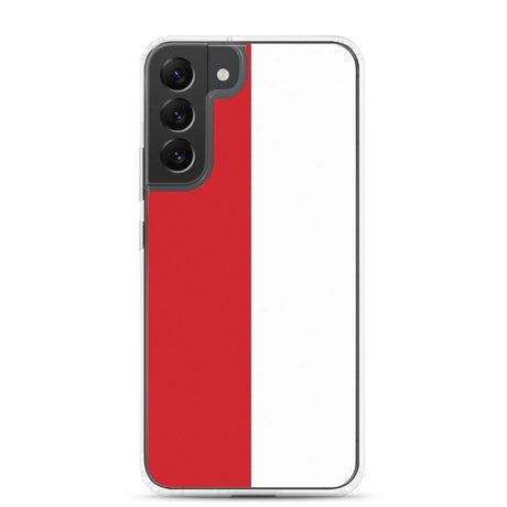Coque samsung monaco souple antichoc motif drapeau