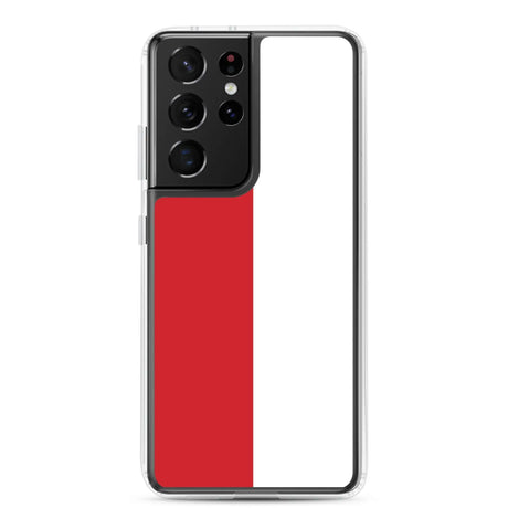 Coque samsung monaco souple antichoc motif drapeau