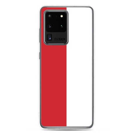 Coque samsung monaco souple antichoc motif drapeau