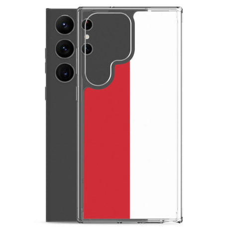 Coque samsung monaco souple antichoc motif drapeau