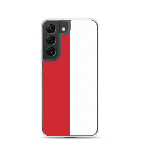 Coque samsung monaco souple antichoc motif drapeau