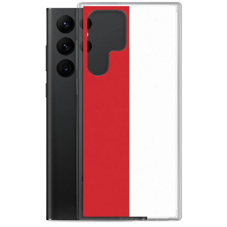 Coque samsung monaco souple antichoc motif drapeau