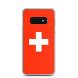 Coque samsung suisse souple antichoc motif drapeau armoiries