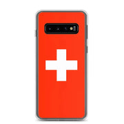 Coque samsung suisse souple antichoc motif drapeau armoiries