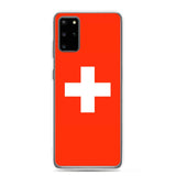 Coque samsung suisse souple antichoc motif drapeau armoiries