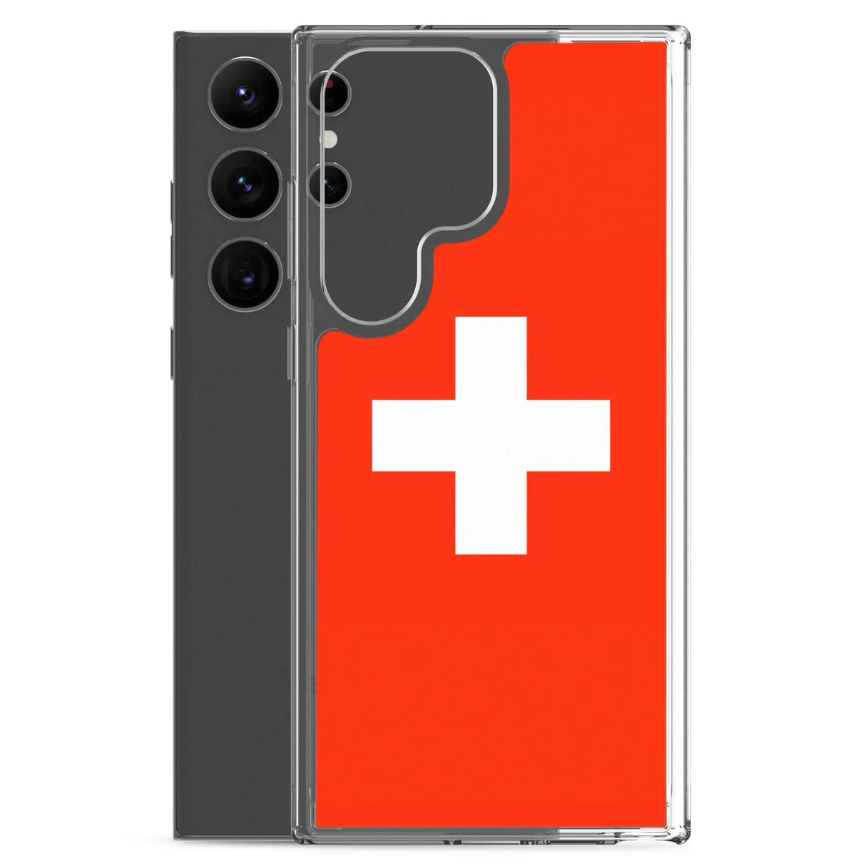 Coque samsung suisse souple antichoc motif drapeau armoiries