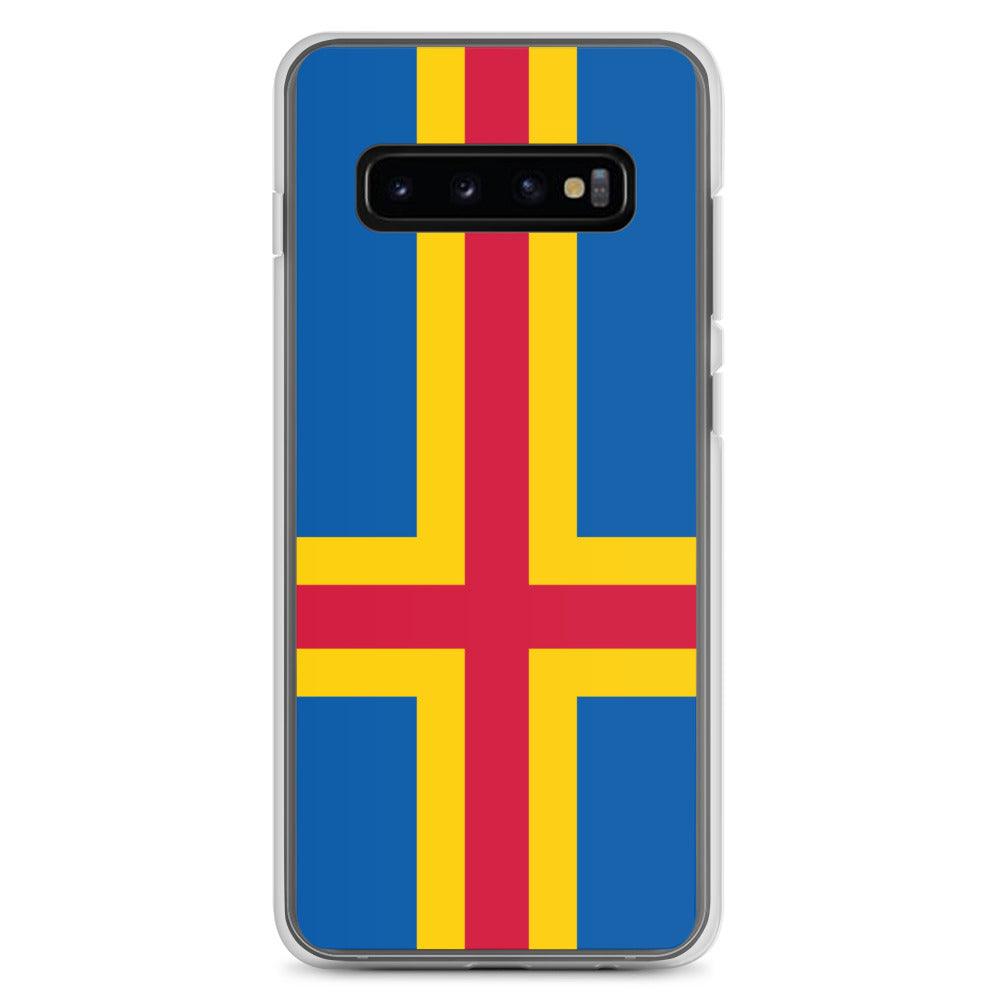 Coque Téléphone Drapeau d'Åland - Pixelforma