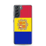 Coque Téléphone Drapeau d'Andorre - Pixelforma