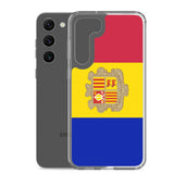 Coque Téléphone Drapeau d'Andorre - Pixelforma