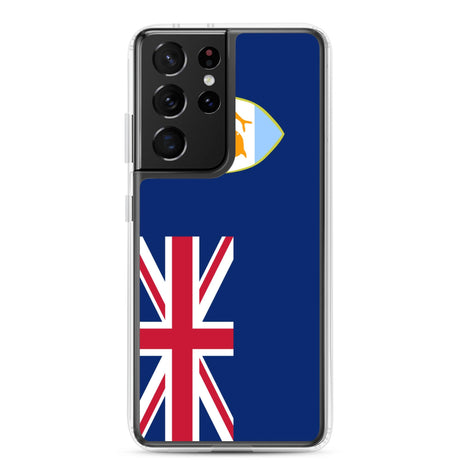 Coque Téléphone Drapeau d'Anguilla - Pixelforma