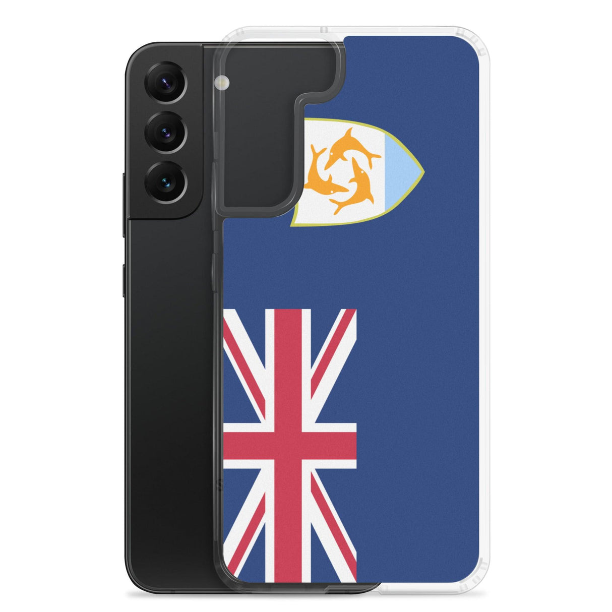 Coque Téléphone Drapeau d'Anguilla - Pixelforma