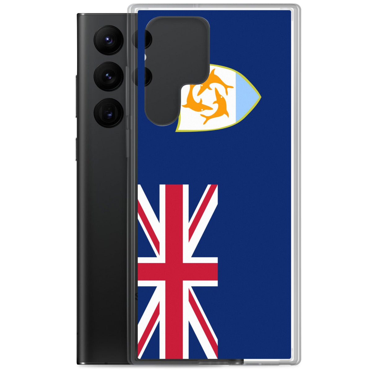 Coque Téléphone Drapeau d'Anguilla - Pixelforma