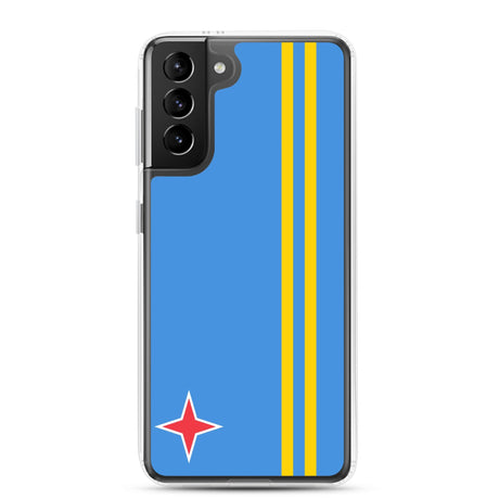 Coque Téléphone Drapeau d'Aruba - Pixelforma