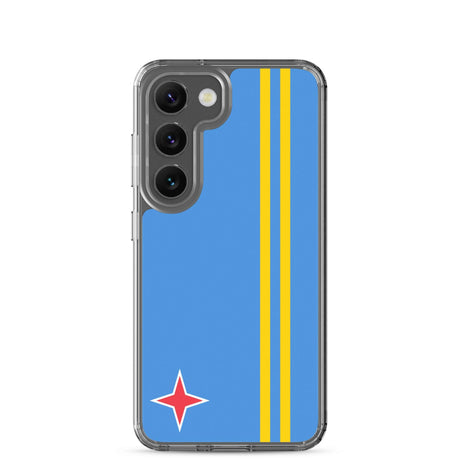 Coque Téléphone Drapeau d'Aruba - Pixelforma