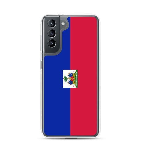 Coque Téléphone Drapeau d'Haïti - Pixelforma