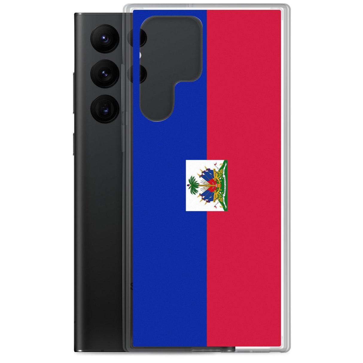 Coque Téléphone Drapeau d'Haïti - Pixelforma