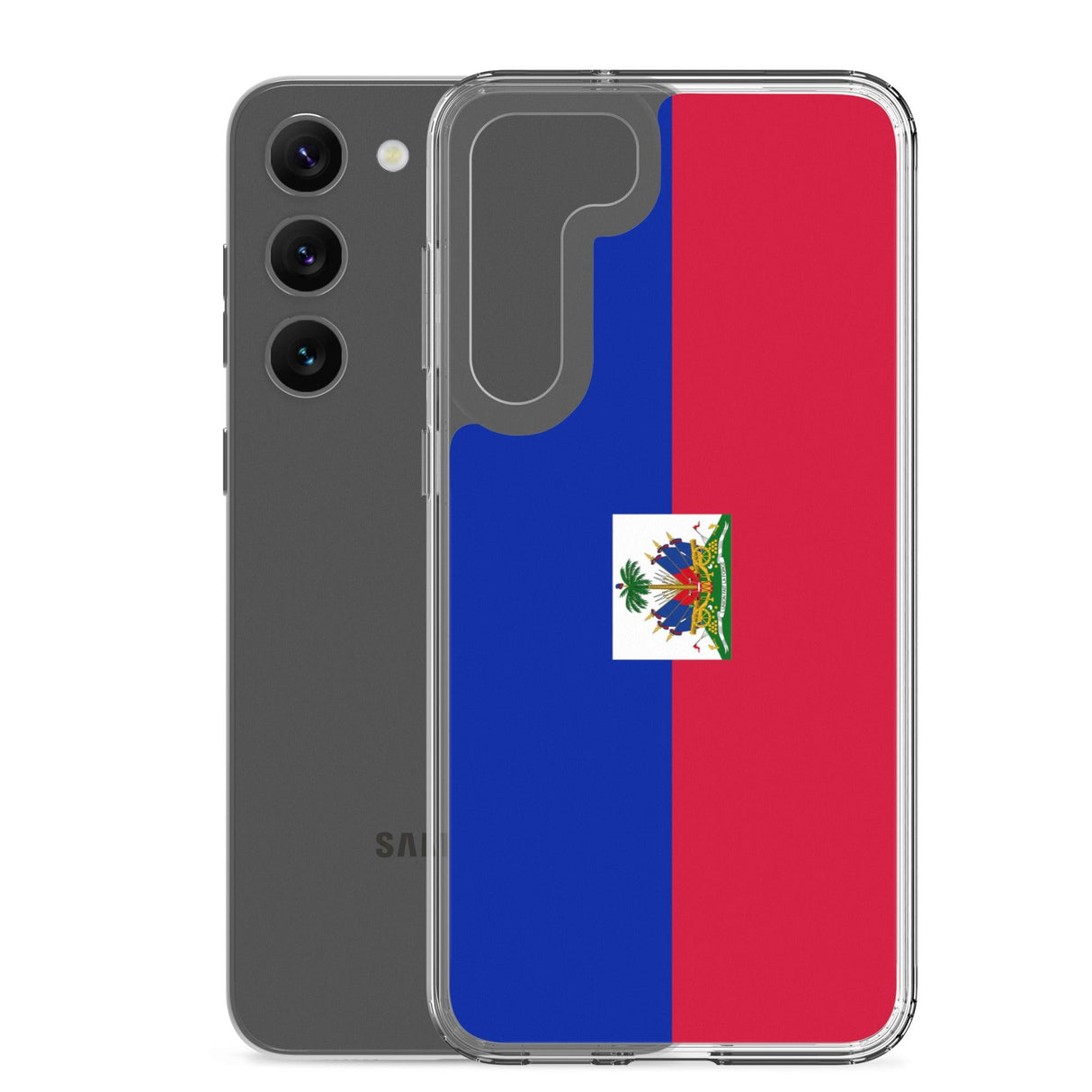 Coque Téléphone Drapeau d'Haïti - Pixelforma