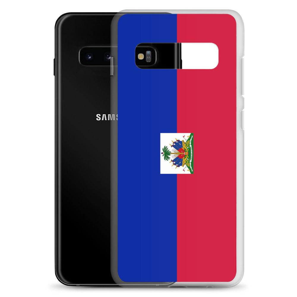 Coque Téléphone Drapeau d'Haïti - Pixelforma