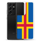 Coque téléphone drapeau d’åland - pixelforma