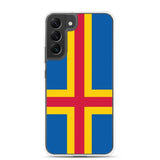 Coque téléphone drapeau d’åland - pixelforma