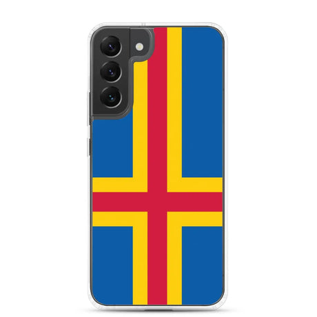 Coque téléphone drapeau d’åland - pixelforma