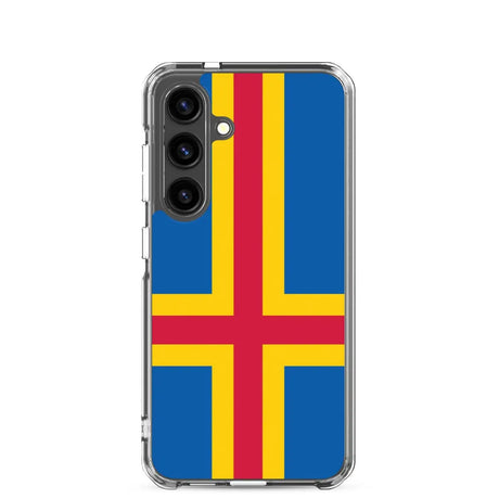 Coque téléphone drapeau d’åland - pixelforma