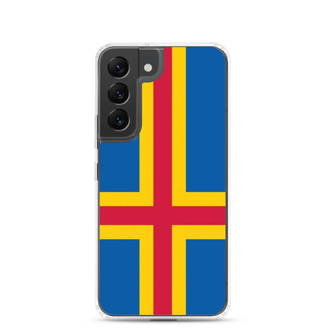 Coque téléphone drapeau d’åland - pixelforma