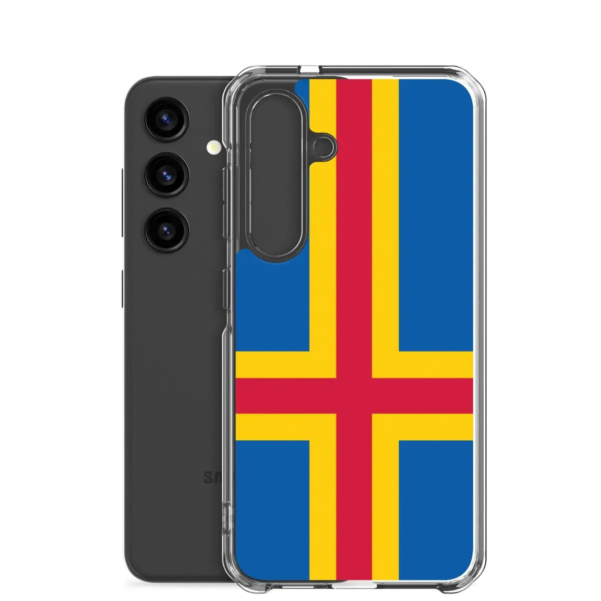 Coque téléphone drapeau d’åland - pixelforma