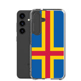 Coque téléphone drapeau d’åland - pixelforma