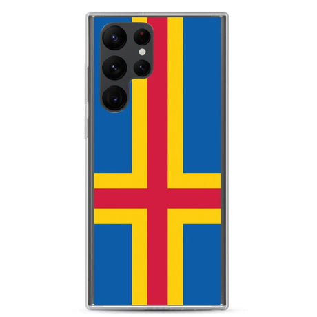 Coque téléphone drapeau d’åland - pixelforma