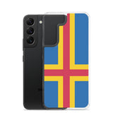 Coque téléphone drapeau d’åland - pixelforma