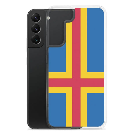 Coque téléphone drapeau d’åland - pixelforma
