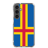 Coque téléphone drapeau d’åland - pixelforma