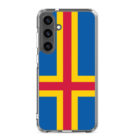 Coque téléphone drapeau d’åland - pixelforma