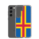 Coque téléphone drapeau d’åland - pixelforma