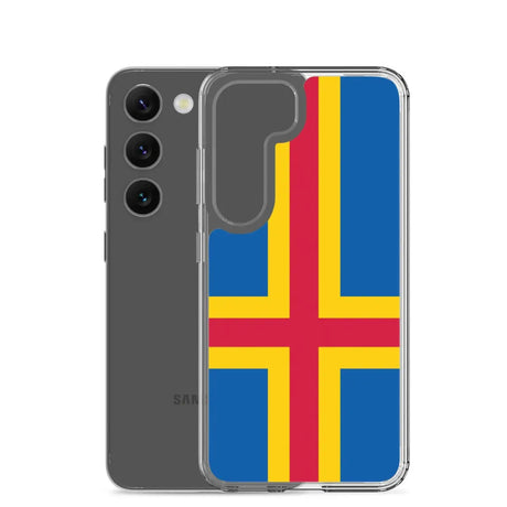 Coque téléphone drapeau d’åland - pixelforma