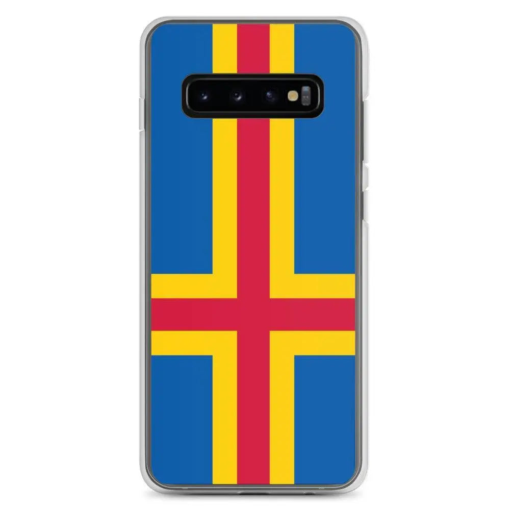 Coque téléphone drapeau d’åland - pixelforma