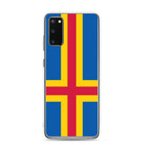 Coque téléphone drapeau d’åland - pixelforma
