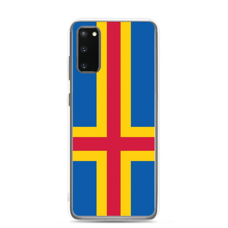 Coque téléphone drapeau d’åland - pixelforma