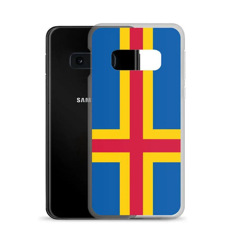 Coque téléphone drapeau d’åland - pixelforma