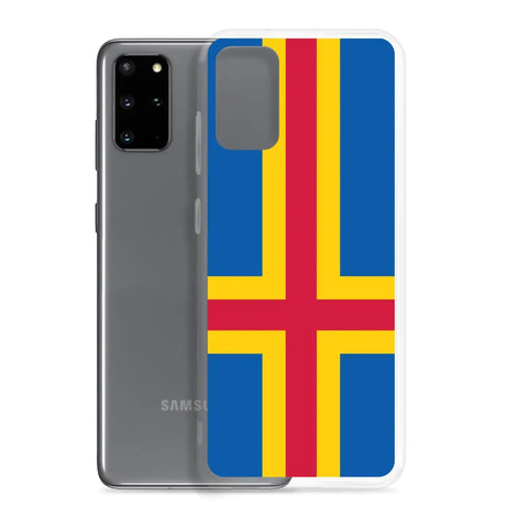 Coque téléphone drapeau d’åland - pixelforma
