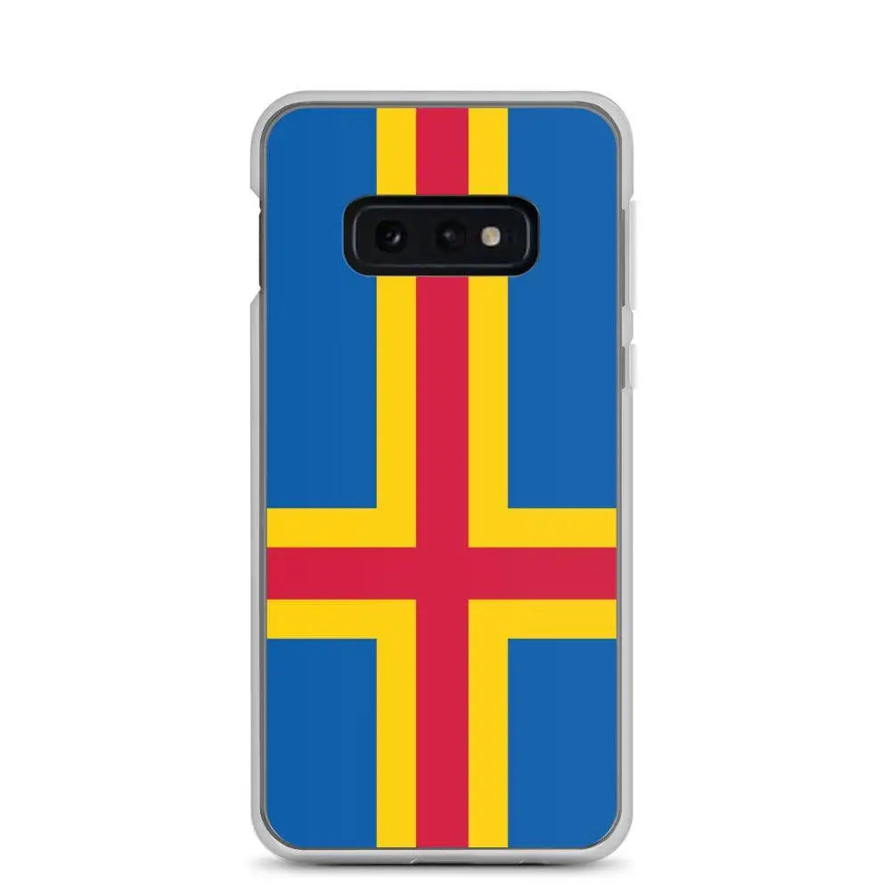 Coque téléphone drapeau d’åland - pixelforma