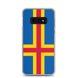 Coque téléphone drapeau d’åland - pixelforma