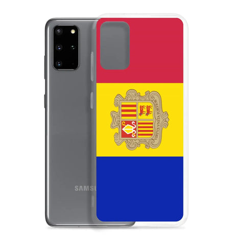 Coque téléphone drapeau d’andorre - pixelforma